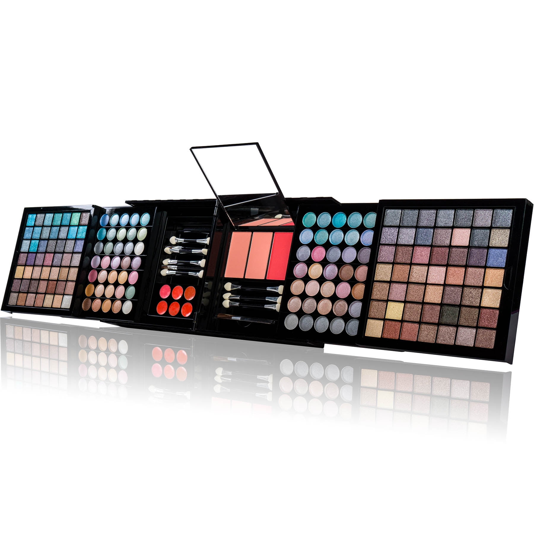 SHANY All In One Harmony Makeup Set - Ultimate Color Combination - Eyeshadows, Blush Powder, Lip-gloss Lipstick , Mini Makeup brushes, Makeup applicators, - HOLIDAY GIFT IDEA - New Edition