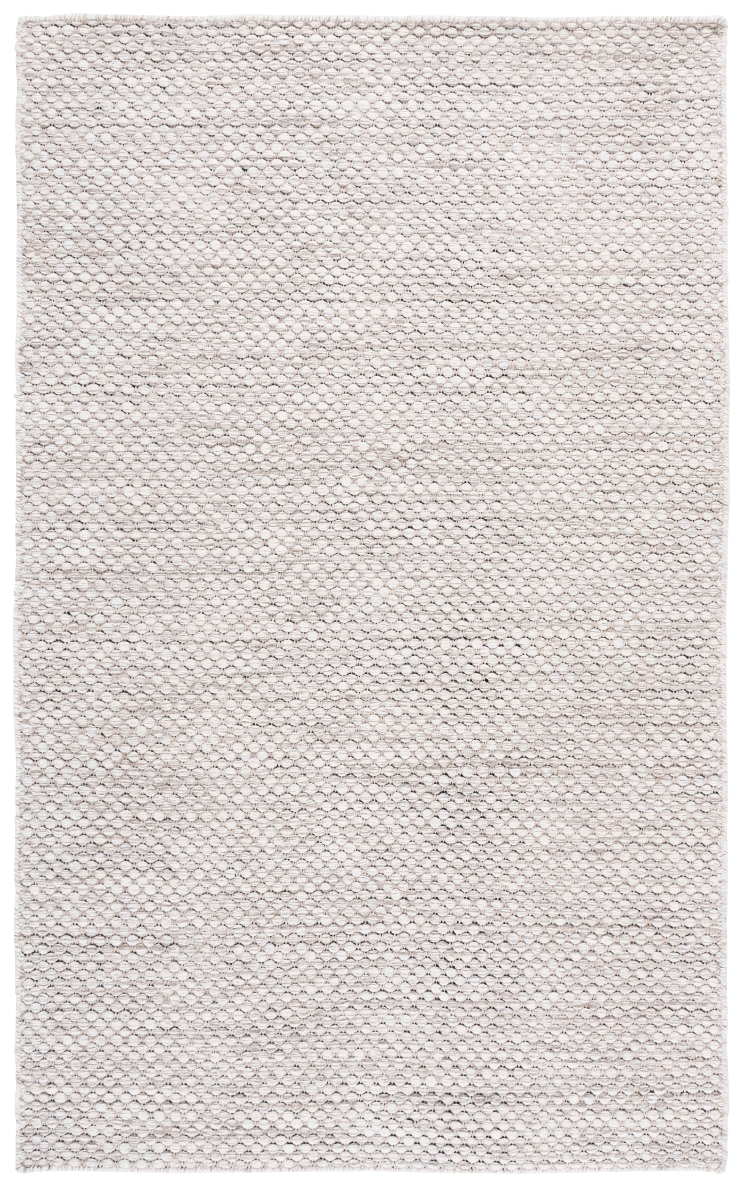 Safavieh Vermont Brigham Solid Color Area Rug, Ivory/Gray, 4' x 6'