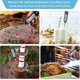thumbnail image 4 of 3 Piece Meat Thermometer Waterproof Digital Thermometer Probe Thermometer, 4 of 5