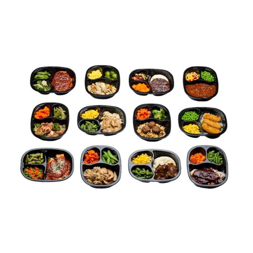 Golden Gourmet Pork Rib Patty Cubed Sweet Potato Turnip with Roots Meal, 14.55 Ounce -- 20 per case