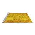 thumbnail image 2 of Ahgly Company Machine Washable Indoor Rectangle Southwestern Yellow Country Area Rugs, 2' x 4', 2 of 4