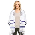 thumbnail image 1 of Mantón de oración Halleluyah Messianic Tallit 72 x 22 cm con bolsa acrílica, 1 of 7