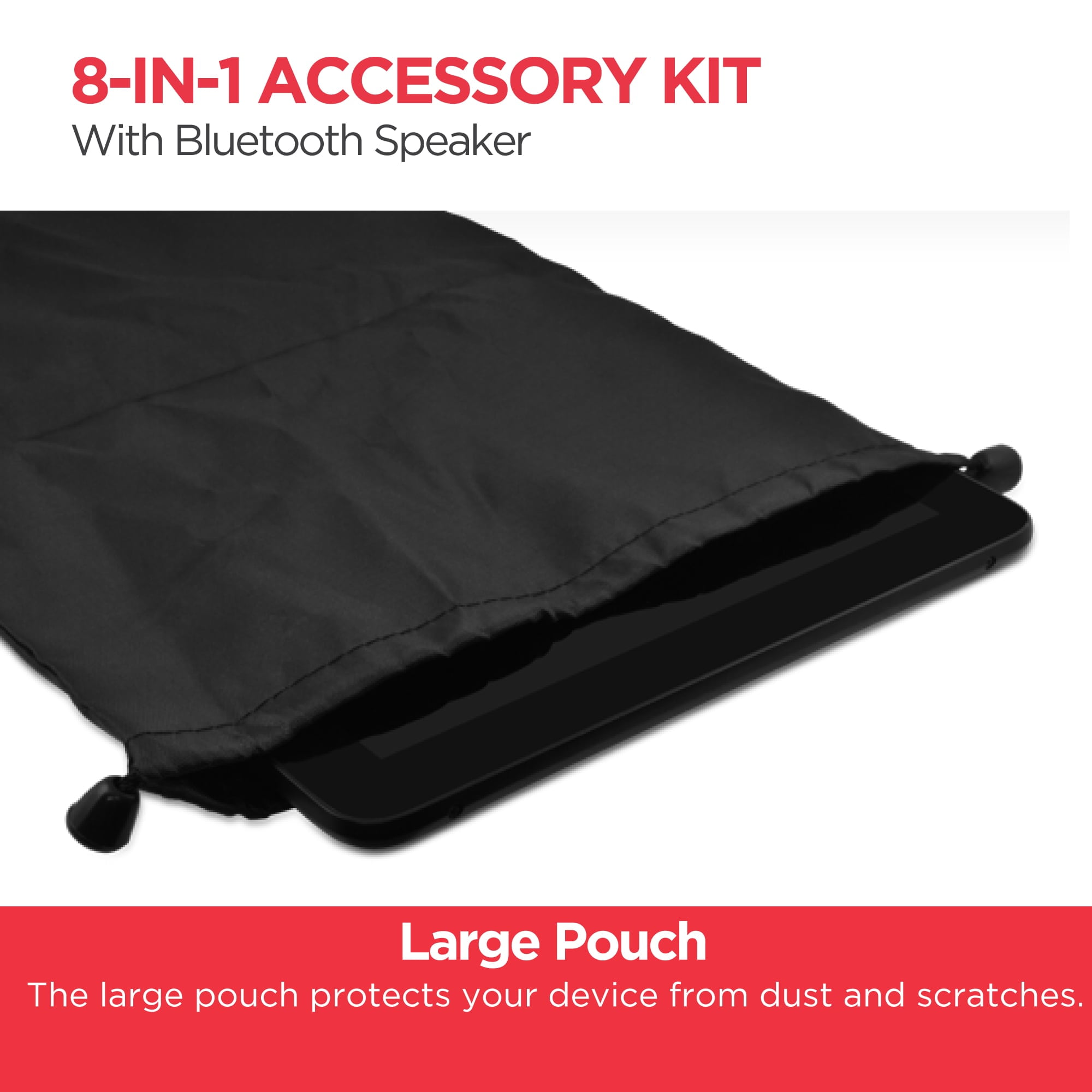 ematic accessory kit with wireless speaker