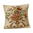 thumbnail image 4 of Funda de almohada ,Funda de almohada bordada Estilo vintage,Funda de cojín decorativa Funda de almohada con diseño floral,Funda de cojín de sofá cuadrada tradicional suave,Funda de almohada, 4 of 8