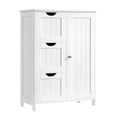 thumbnail image 1 of VASAGLE Armario de Baño, Cómoda, Cajonera con un Estante Ajustable, Gabinete con Puerta, 30 x 60 x 80 cm, Blanco, 1 of 8