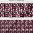 thumbnail image 2 of Soimoi Cotton Poplin Fabric Horror Skull Halloween Print Sewing Fabric Yard 42 Inch Wide, 2 of 7
