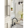 thumbnail image 2 of Amerock Faraday 6-5/16 inch (160mm) Center-to-Center Satin Nickel Cabinet Pull, 2 of 6