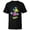 Black, variant on Disney Mickey Mouse Happy Surprise Retro Pop Art - Short Sleeve T-Shirt for Kids - Customized-White