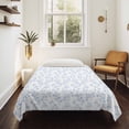 thumbnail image 4 of Blue Spring Floral Small Tapestry for Bedroom Wall Hanging Tapestry,Elegant Watercolor Summer Botanical Ceiling Backdrop Tapestries Poster Blanket Wall Decor for Teens Room Living Room Dorm 23" x 28", 4 of 8