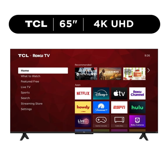 TCL 65" Class S4-Series 4K UHD HDR Smart Roku TV - 65S41R (New)