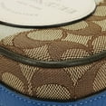 thumbnail image 6 of Pre-Owned Coach Shoulder Bag 2635 Signature Dempsey Canvas Leather Beige Blue Khaki... (Good), 6 of 10