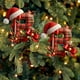 thumbnail image 3 of Adornos Navideños con Monograma Acrílico de 26 Letras y Gorro de Papá Noel | Adornos Colgantes 2D para Árbol de Navidad | Decoración Navideña para El Hogar | Adornos Navideños Multiusos para Chimenea, 3 of 5