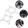 thumbnail image 3 of FENGGUIQU 2Pcs Multifunctional Stove Rack Square Stainless Steel for Cooking and Kitchen Use, 3 of 8