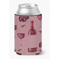 thumbnail image 1 of "Treasures Red On Linen Can or Bottle Hugger, Can Hugger, multicolor" Caroline's Treasures BB5195CC, 1 of 1