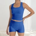 thumbnail image 4 of MAIHAN Women Shorts Sets Outfits Summer Vacation Outfits for Women Shirt and Shorts Set Shorts Set 2 Piece Outfit Plus Size Travel Outfits for Women, 4 of 8