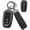 2 Buttons B Gray, variant on Key Fob Cover Compatible with Toyota RAV4 Camry Corolla Highlander Tundra 4Runner C-HR Hilux Yaris 2012-2026 4 Button Keychain Case Holder Protector,4 Buttons A Gray