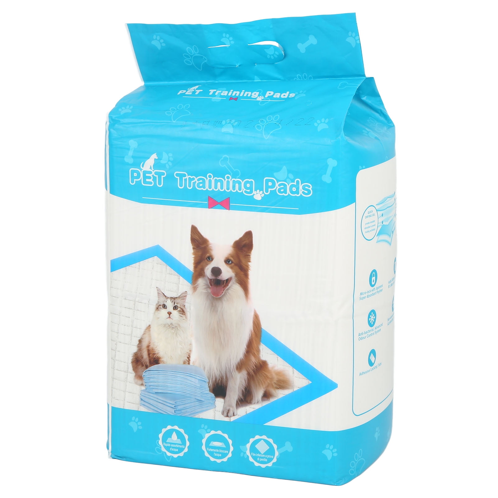 Disposable Pet Puppy Training Pads Quick Absorbent Multipurpose Keep Dry Efficient For Cats For Pets S 33x45cm 13.0x17.7in 100pcs M 45x60cm