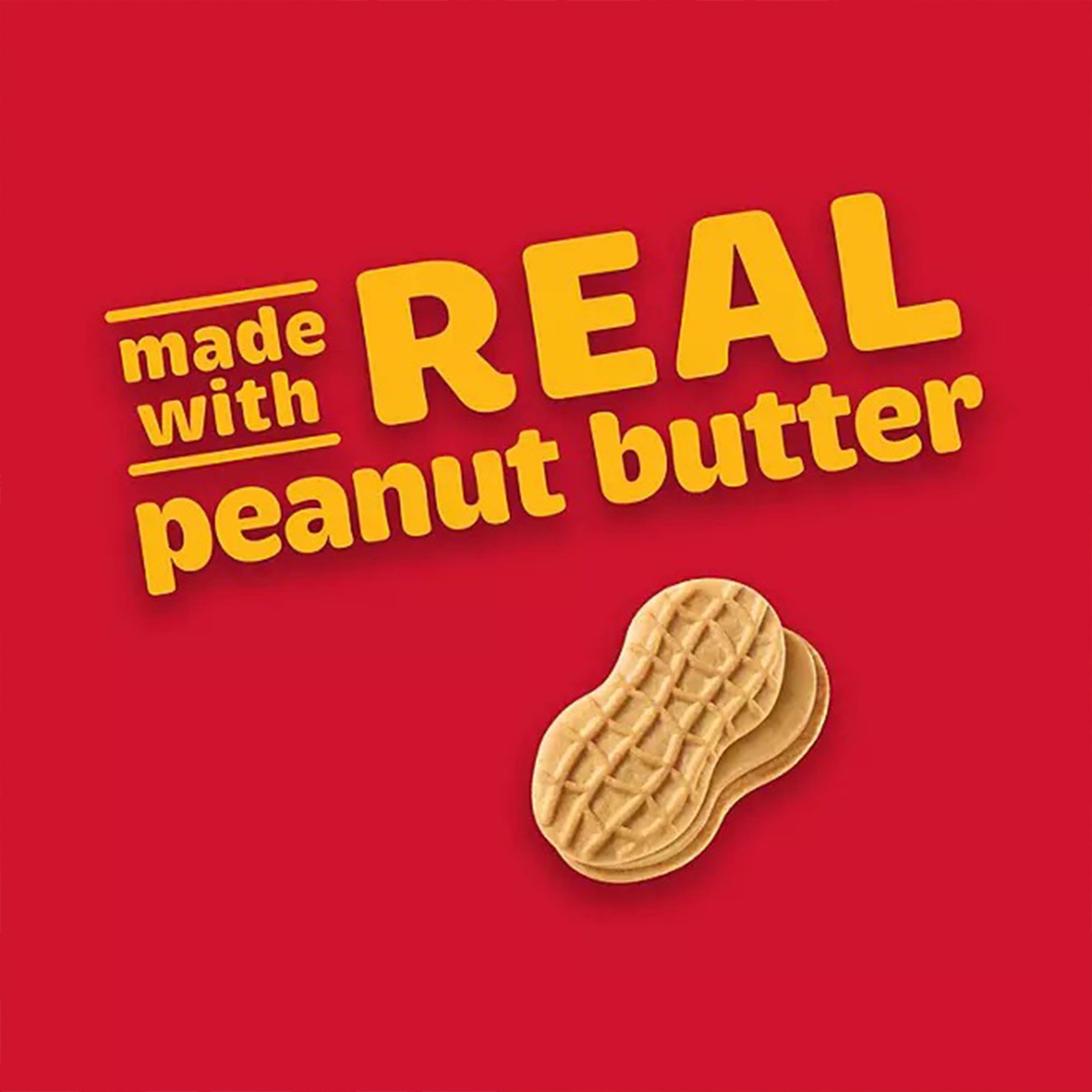 Pack of 10 Nutter Butter Peanut Butter Sandwich Wafer Cookies, 1.9 Oz Per Bar