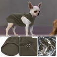 thumbnail image 3 of Unique Bargains Dog Cat Warm Vest Small Dog Cat Jumpers Brown S, 3 of 7
