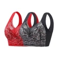 thumbnail image 1 of Kelon Soutien-Gorge Liquidation Femmes Soutien-Gorge Haute Support pour Femmes Bretelles Réglables Couverture Complète Soutiens-Gorge Confortables Sans Armature Sans Fil, 1 of 8