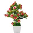 thumbnail image 1 of Coofit Artificial Potted Plant Simulated Fake Plant Fake Flower for Home Decoration, 1 of 6