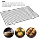 thumbnail image 4 of Wosthever Rejilla para enfriar pasteles, pan, antiadherente, barbacoa, red, soporte para secado de galletas, herramienta de cocina Herramientas y accesorios para hornear Negro 2 #, 4 of 6
