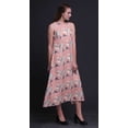 thumbnail image 4 of Bimba Robe de Plage Longue Dos Nu à Col Licou Imprimée pour Femmes - Medium, 4 of 6