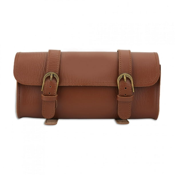 Bolsa para cuadro delantero de bicicleta de cuero artificial estilo retro B Soul, accesorio para ciclismo