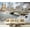 Color3, variant on Peel and Stick Wallpaper Beautiful city square winter evening light snowfall Modern Art Wall Mural Decor Self Adhesive and Removable 69in x 98in