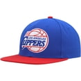 thumbnail image 3 of Men's Mitchell & Ness  Royal/Red LA Clippers Hardwood Classics Essentials 2.0 Snapback Hat, 3 of 5