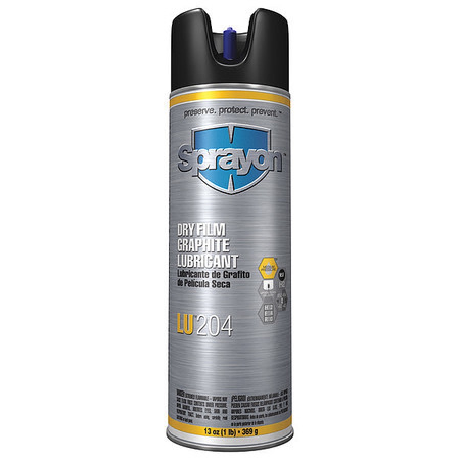 SPRAYON S00204INV Dry Film Graphite Lubricant, 13 Oz.
