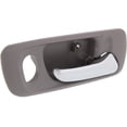 thumbnail image 4 of Front Interior Door Handles Gray bezel with chrome lever With Door Lock Hole for 1998-2002 Honda Accord DX, 4 of 4