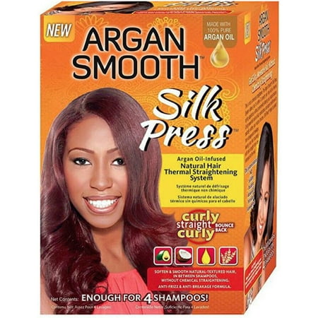 Africa S Best Argan Smooth Silk Press Natural Hair Thermal
