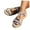 B, variant on Womens Low Wedge Heels Sandals Wide Width Platform Summer Slides Non Slip Dressy Slip on Shoes