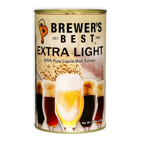 Brewer's Best Liquid Malt Extract - Extra Light- 3.3