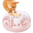 thumbnail image 1 of Comedero Lento Interactivo Rompecabezas para Gatos PetPrime Rosa, 1 of 6