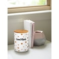 thumbnail image 3 of FASHIONCRAFT 88088 White Canister Stash Jar, Good Vibes Novelty Stash Jar, 3 of 5