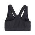 thumbnail image 4 of Women Front Zipper Closure Sport Yoga Bra Push Up Bras Shockproof Fitness Vest Removable Padded Wireless Black XL, 4 of 14