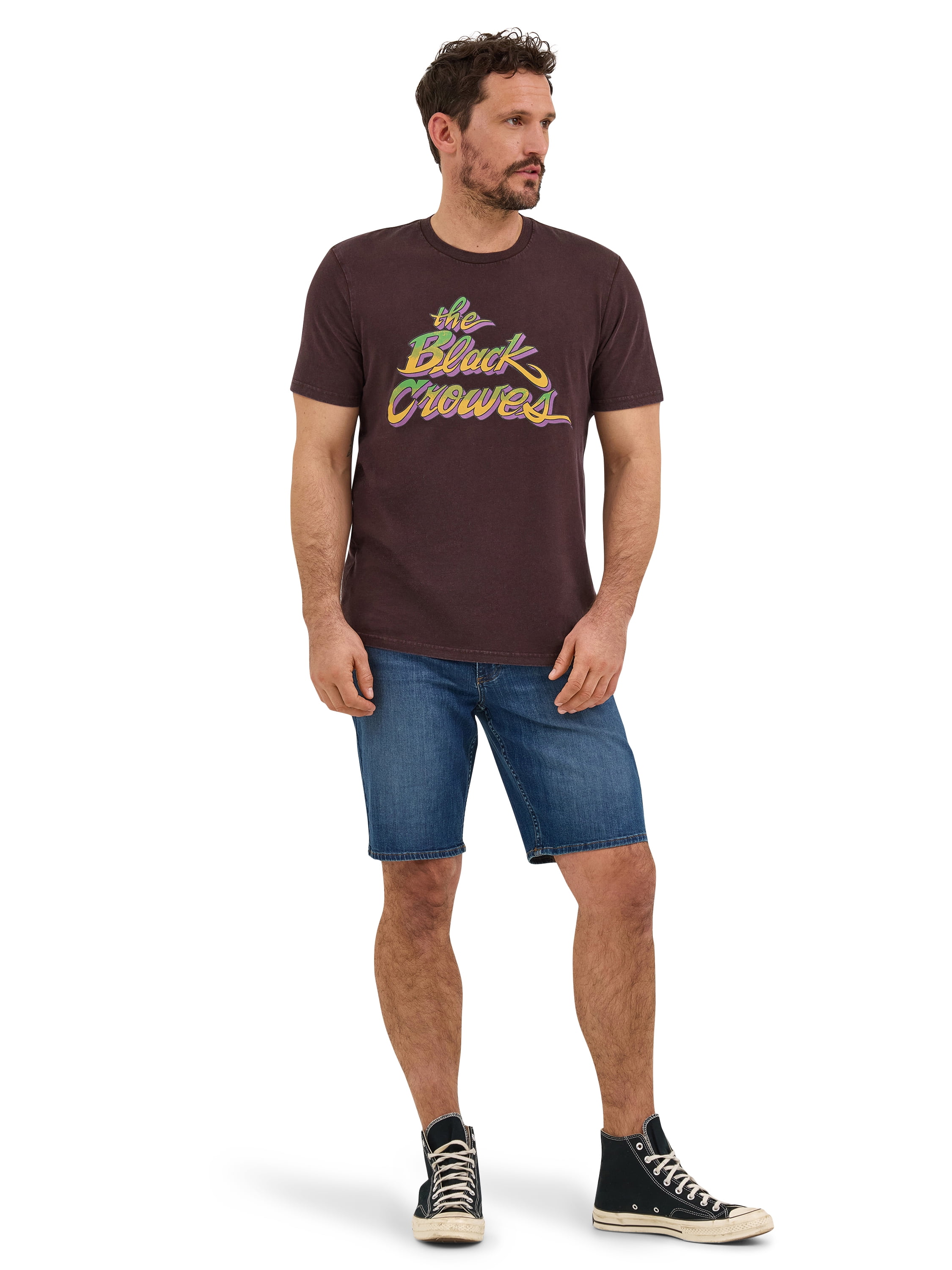 Lee® Mens Short Sleeve Black Crowes Graphic Tee, (S-3XL)