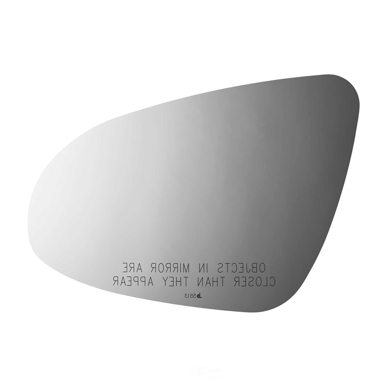 Burco Side View Mirror Replacement Glass - Clear Glass - 5513
