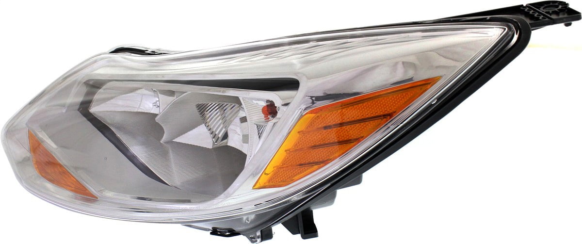 Replacement REPF100138 Headlight Compatible With 2012-2014 Ford Focus Left Driver Halogen With bulb(s)