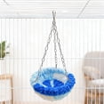 thumbnail image 6 of Small Parrot Bird Nest with Warm Plush Cotton Hammock for Cage, Cozy Hanging Bed for Autumn and Winter, 6 of 7