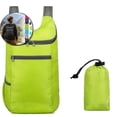 thumbnail image 1 of Dvruxg Sac à Dos de Randonnée pour Femmes Hommes Pliable Léger Compressible Sac de Jour de Voyage Imperméable Voyage Plein Air (Vert), 1 of 3