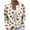 E-White, variant on Luwomo Womens Claus Christmas Cardigans Stylish Santa Snowflake Print Button Down Long Sleeve Autumn Winter Holiday Festive Cozy Soft Knitwear Outerwear Jacket Regular Coat Blouses,A-Red,L