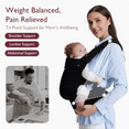 thumbnail image 5 of Momcozy Baby Carrier Newborn to Toddler - Black, 5 of 10