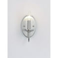 thumbnail image 4 of Maxim Logan 1-Light Wall Sconce - Satin Nickel - 10351SN, 4 of 5
