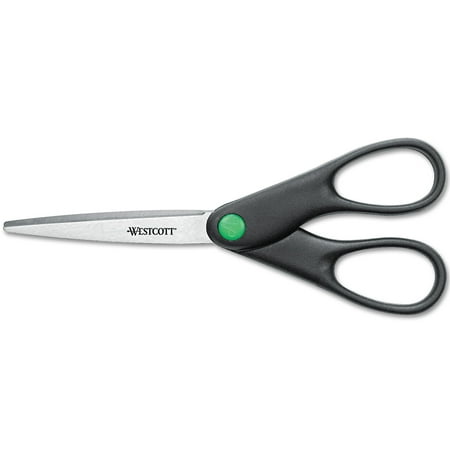 Westcott Kleenearth Shear - Westcott KleenEarth Recycled Stainless Steel Scissors, 7