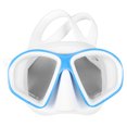 thumbnail image 2 of Gafas de natación para niños, gafas de natación unisex de silicona de tipo seco para niños y niñas, color azul, 2 of 12