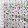 thumbnail image 2 of oneOone Cotton Silk Dusty Green Fabric Floral Diy Clothing Quilting Fabric Print Fabric By Yard 42 Inch Wide, 2 of 4