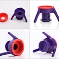 thumbnail image 5 of Kit de tapa de soporte para botellas, dispensador de botellas al revés, Kit de vaciado de botellas de plástico Universal, multifuncional invertido para el hogar, 6 uds., 5 of 5